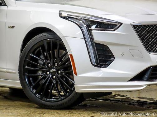 Crystal White 2020 Cadillac CT6-V AWD Blackwing