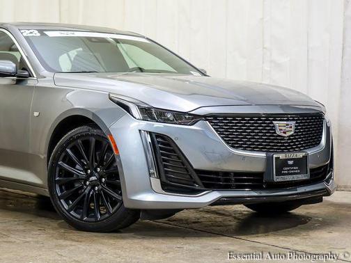 Argent Silver Metallic 2023 Cadillac CT5 Premium Luxury