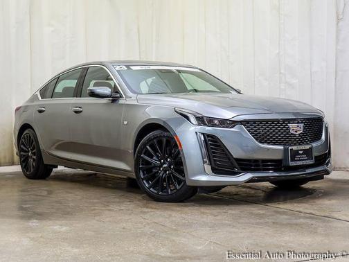 Argent Silver Metallic 2023 Cadillac CT5 Premium Luxury