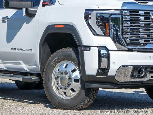 Glacier White 2026 GMC Sierra 3500 Denali