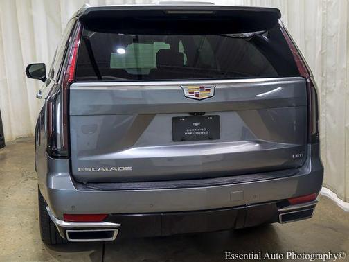 Satin Steel Metallic 2021 Cadillac Escalade ESV Premium Luxury Platinum