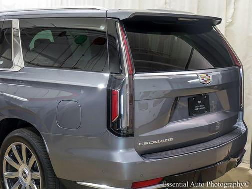 Satin Steel Metallic 2021 Cadillac Escalade ESV Premium Luxury Platinum
