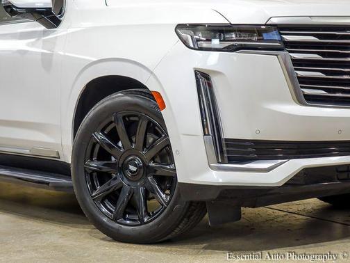Crystal White Tricoat 2023 Cadillac Escalade Premium Luxury Platinum