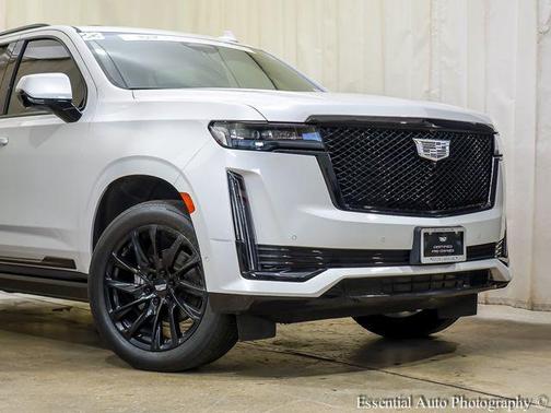 Crystal White Tricoat 2023 Cadillac Escalade Sport