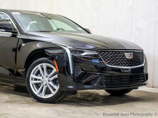 Black 2025 Cadillac CT4 Luxury RWD