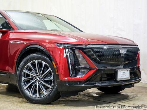 Radiant Red Tintcoat 2025 Cadillac LYRIQ Sport