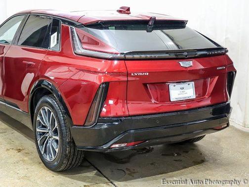 Radiant Red Tintcoat 2025 Cadillac LYRIQ Sport