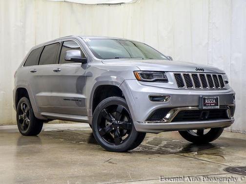 Billet Silver Metallic Clearcoat 2016 Jeep Grand Cherokee High Altitude