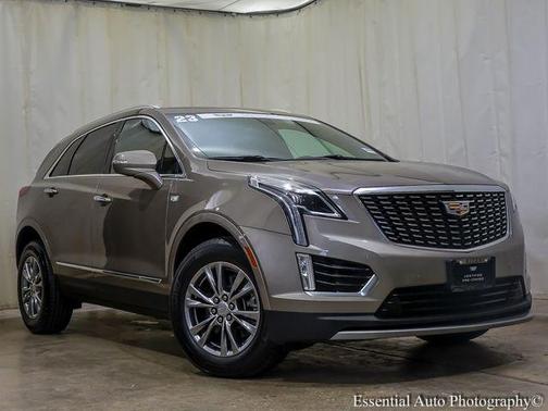 Latte Metallic 2023 Cadillac XT5 Premium Luxury