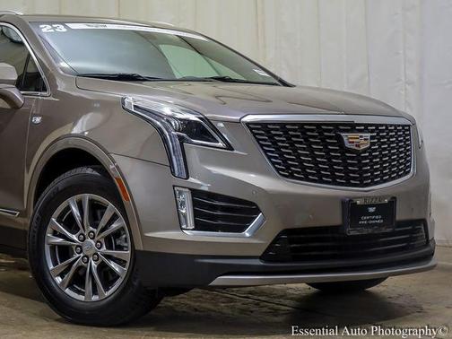 Latte Metallic 2023 Cadillac XT5 Premium Luxury