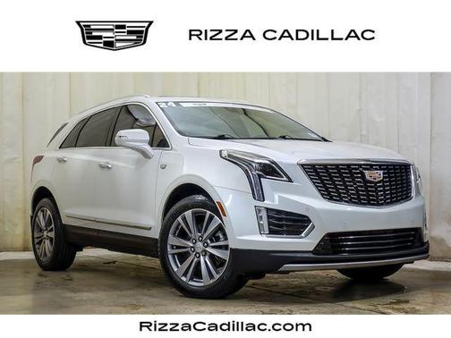 Crystal White Tricoat 2024 Cadillac XT5 Premium Luxury