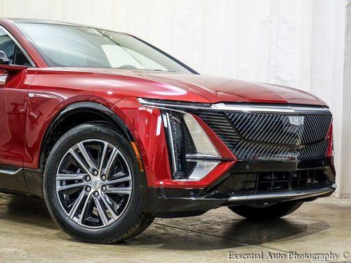 Radiant Red Tintcoat 2025 Cadillac LYRIQ Luxury