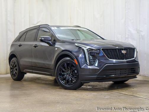 Galactic Gray Metallic 2022 Cadillac XT4 Sport