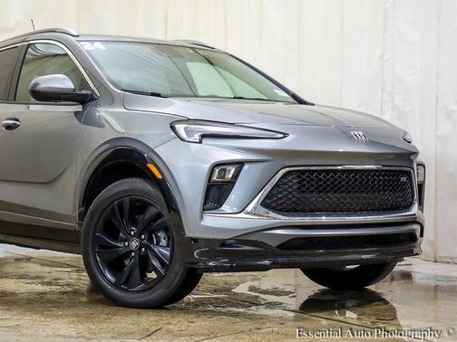 Moonstone Gray Metallic 2024 Buick Encore GX Sport Touring