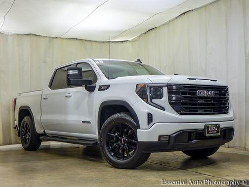 Summit White 2025 GMC Sierra 1500 Elevation