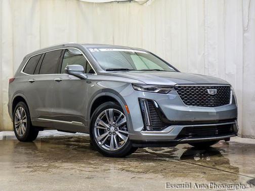 Argent Silver Metallic 2024 Cadillac XT6 Premium Luxury FWD