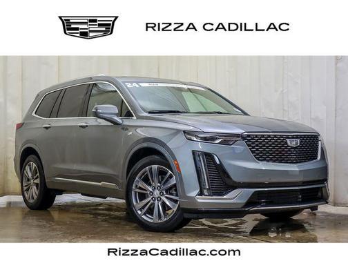 Argent Silver Metallic 2024 Cadillac XT6 Premium Luxury FWD