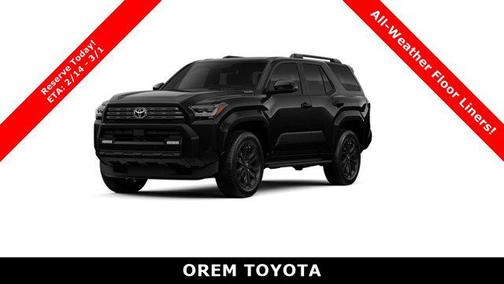 Black 2026 Toyota 4Runner Hybrid Platinum SUV