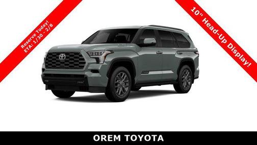 Lunar Rock 2026 Toyota Sequoia Platinum SUV
