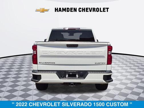 Summit White 2022 Chevrolet Silverado 1500 Custom