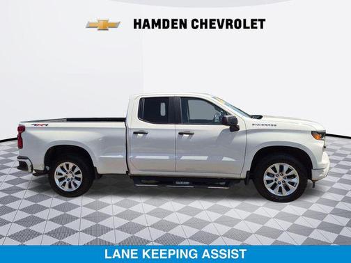 Summit White 2022 Chevrolet Silverado 1500 Custom