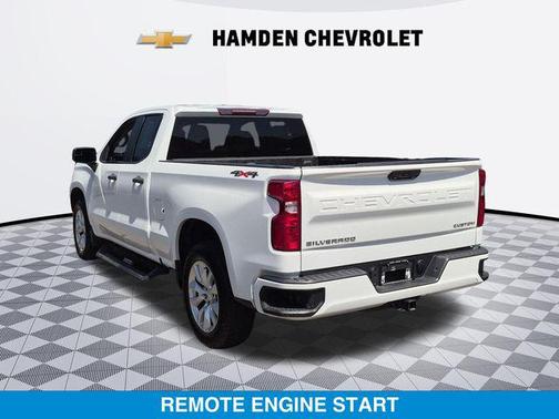 Summit White 2022 Chevrolet Silverado 1500 Custom