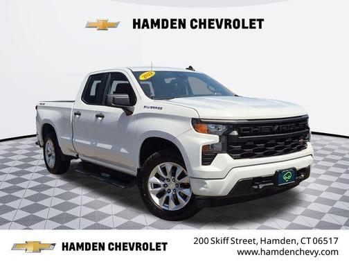 Summit White 2022 Chevrolet Silverado 1500 Custom