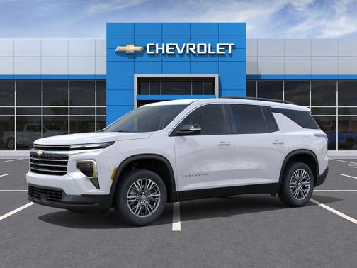 White 2027 Chevrolet Traverse LT