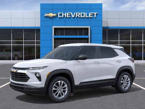 Summit White 2026 Chevrolet Trailblazer LS