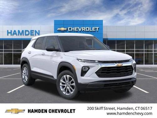 Summit White 2026 Chevrolet Trailblazer LS