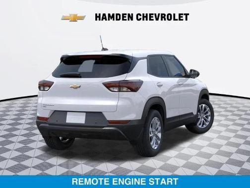 Summit White 2026 Chevrolet Trailblazer LS