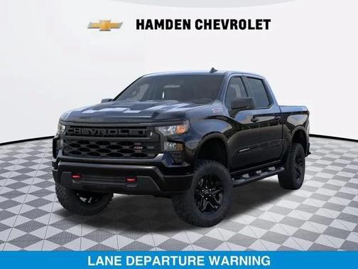 Black 2026 Chevrolet Silverado 1500 Custom Trail Boss