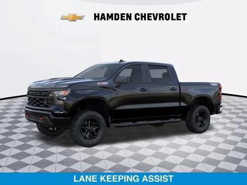 Black 2026 Chevrolet Silverado 1500 Custom Trail Boss