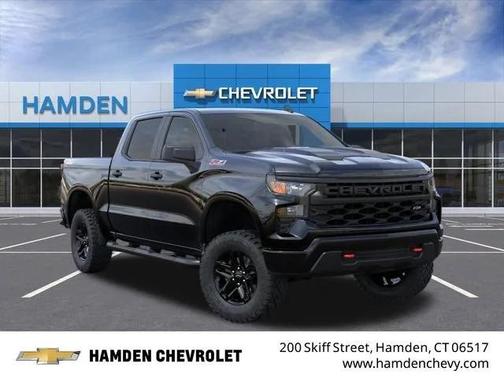 Black 2026 Chevrolet Silverado 1500 Custom Trail Boss