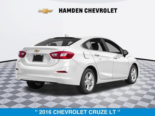 Summit White 2016 Chevrolet Cruze LT Auto