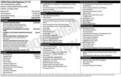 2020 Chevrolet Equinox 1LT