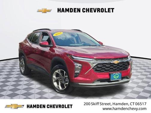Crimson Metallic 2024 Chevrolet Trax LT