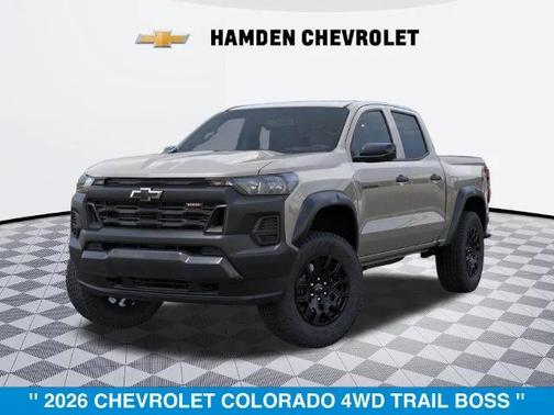 Tan 2026 Chevrolet Colorado Trail Boss