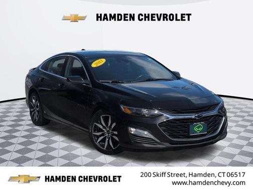 Mosaic Black Metallic 2021 Chevrolet Malibu FWD RS
