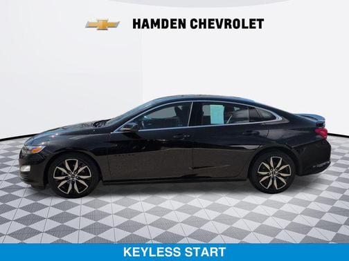 Mosaic Black Metallic 2021 Chevrolet Malibu FWD RS