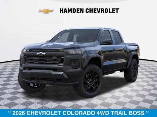 Black 2026 Chevrolet Colorado Trail Boss