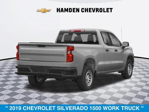 Silver Ice Metallic 2019 Chevrolet Silverado 1500 WT