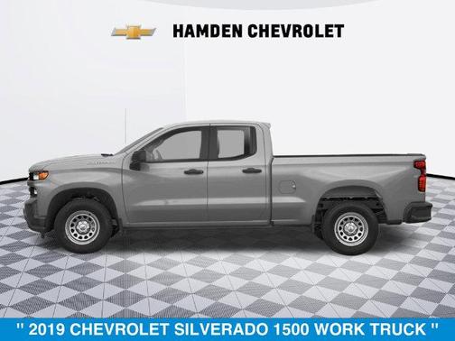 Silver Ice Metallic 2019 Chevrolet Silverado 1500 WT