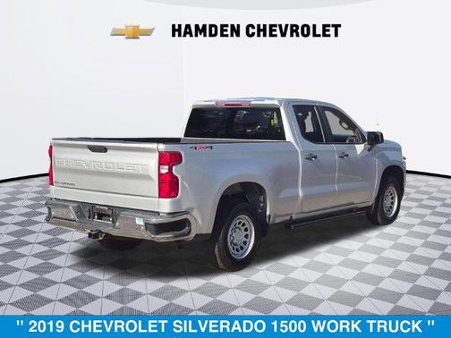 Silver Ice Metallic 2019 Chevrolet Silverado 1500 WT