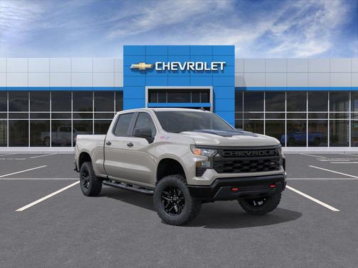 White Sands 2026 Chevrolet Silverado 1500 Custom Trail Boss