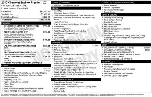 2017 Chevrolet Equinox Premier