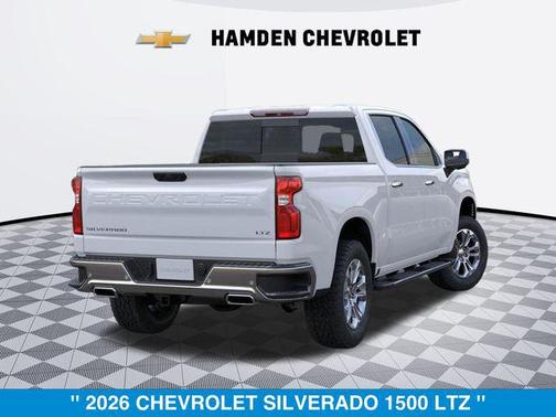 Polar White Tricoat 2026 Chevrolet Silverado 1500 LTZ