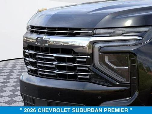 Black 2026 Chevrolet Suburban Premier
