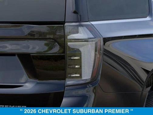 Black 2026 Chevrolet Suburban Premier