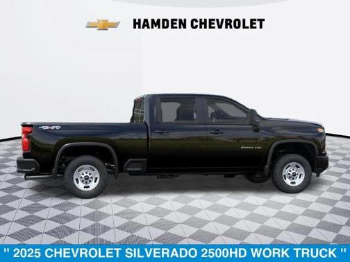 Black 2025 Chevrolet Silverado 2500 WT